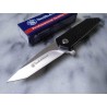 Couteau Smith&Wesson Extreme Ops Tanto A/O Lame Acier 8Cr13MoV Manche Alu Liner Lock Clip SW1208416 - Livraison Gratuite