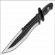 Couteau United Cutlery USMC Bulldog Bowie Lame Acier 3Cr13 Manche Polypropylene Etui Nylon UC3616 - Livraison Gratuite