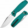 Couteau CJRB Prado Aqua Green Lame Acier AR-RPM9 Manche G10 IKBS Clip Crossbar Lock J1936AG - Livraison Gratuite