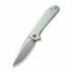 Couteau CIVIVI Primitrox Jade Lame Acier Nitro-V Manche G10 IKBS Linerlock Clip CIVC23005A1 - Livraison Gratuite