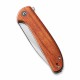 Couteau CIVIVI Primitrox Guibourtia Lame Acier Nitro-V Manche Bois IKBS Linerlock Clip CIVC23005A3 - Livraison Gratuite