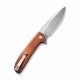 Couteau CIVIVI Primitrox Guibourtia Lame Acier Nitro-V Manche Bois IKBS Linerlock Clip CIVC23005A3 - Livraison Gratuite