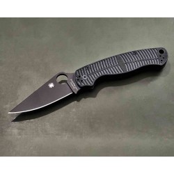 Couteau Spyderco Paramilitary 2 Salt CPM-MagnaCut Manche Black G10 Compession Lock Made USA SC81GMCBKP2 - Livraison Gratuite