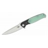 Couteau Bestech Swordfish Jade/Black Lame Acier CPM-MagnaCut Manche G10 IKBS Linerlock Clip BTKG03L - Livraison Gratuite