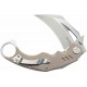 Couteau Kubey Wrath Karambit Tan Manche G10 Lame Acier 14C28N IKBS Linerlock Clip KUB261C - Livraison Gratuite