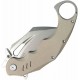 Couteau Kubey Wrath Karambit Tan Manche G10 Lame Acier 14C28N IKBS Linerlock Clip KUB261C - Livraison Gratuite