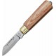 Couteau Kanetsune Slip Joint Craft Knife Lame Acier Carbone SK-4 Manche Bois Made Japan KT407 - Livraison Gratuite