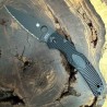 Couteau Spyderco Native Chief Lame Acier CTS-BD1N Serr Black Manche FRN Lockback USA SC244SBBK - Livraison Gratuite