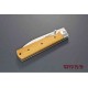 Couteau Kanetsune Gaku Style Manche Bois Lame Acier 440 Linerlock KCGA001 - Livraison Gratuite