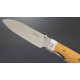Couteau Kanetsune Gaku Style Manche Bois Lame Acier 440 Linerlock KCGA001 - Livraison Gratuite