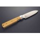 Couteau Kanetsune Gaku Style Manche Bois Lame Acier 440 Linerlock KCGA001 - Livraison Gratuite