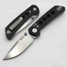 Couteau Reate Knives PL-XT Black Manche Micarta Lame Acier Nitro-V SW IKBS Pivot Lock Clip REA128 - Livraison Gratuite