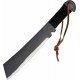 Couteau Rambo IV Gil HIBBEN IV Machette en Acier Carbone 1090 Etui Cuir GH5007 - Livraison Gratuite