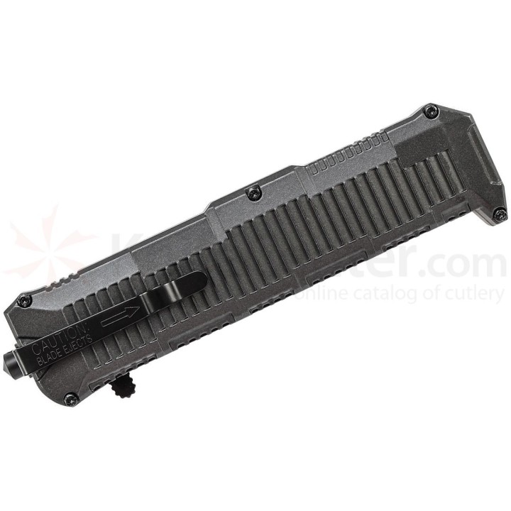 Couteau Automatique Schrade OTF Out the Front Assist Spear Acier AUS-8 Serrated SCHOTF8BS - Livraison Gratuite