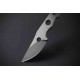 Couteau Petrified Fish Bison Lame Acier 14C28N Gray SW Manche Acier Etui Kydex Tek-Lok Clip PFKE13GAW - Livraison Gratuite