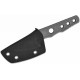 Couteau Petrified Fish Bison Lame Acier 14C28N Gray SW Manche Acier Etui Kydex Tek-Lok Clip PFKE13GAW - Livraison Gratuite