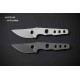 Couteau Petrified Fish Bison Lame Acier 14C28N Gray SW Manche Acier Etui Kydex Tek-Lok Clip PFKE13GAW - Livraison Gratuite