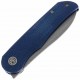 Couteau Petrified Fish ElCamino Blue Manche Micarta Lame Acier N690 SW IKBS Liner Lock Clip PFKE16BMGAW - Livraison Gratuite
