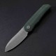 Couteau Petrified Fish El Camino Green Manche Micarta Lame Acier N690 SW IKBS Liner Lock Clip PFKE16GRMGAW - Livraison Gratuite