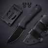 Couteau Petrified Fish Beluga Black Manche G10 Lame Blackwash Acier N690 Etui Kydex Teck Lock PFKP01FDW - Livraison Gratuite