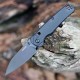 Couteau Kershaw Bel Air Black Lame Acier CPM-MagnaCut BLK Manche 6061-T6 IKBS AXIS Lock Made USA KS6105BLK - Livraison Gratuite