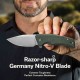 Couteau CIVIVI Regulatron Green Manche Micarta Lame Acier Nitro-V Satin IKBS Linerlock Clip CIVC230062 - Livraison Gratuite