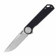 Couteau Marble's Black Manche Micarta Lame Acier D2 Drop Point Linerlock MR689 - Livraison Gratuite