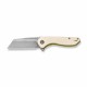 Couteau CIVIVI ExOne Ivory Manche G10 Lame Tanto Reverse Nitro-V IKBS Linerlock Clip CIVC230362 - Livraison Gratuite