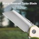 Couteau CIVIVI ExOne Ivory Manche G10 Lame Tanto Reverse Nitro-V IKBS Linerlock Clip CIVC230362 - Livraison Gratuite