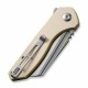 Couteau CIVIVI ExOne Ivory Manche G10 Lame Tanto Reverse Nitro-V IKBS Linerlock Clip CIVC230362 - Livraison Gratuite