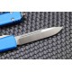 Couteau Microtech 121-4BL Ultratech AUTO OTF Premium Blade Manche Blue Alu Made USA MCT1214BL - Livraison Gratuite