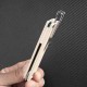 Couteau SRM Knives 401L-GT Tan Manche G10 Lame Acier 10Cr15CoMov IKBS Linerlock Clip SRM401LGT - Livraison Gratuite