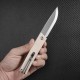 Couteau SRM Knives 401L-GT Tan Manche G10 Lame Acier 10Cr15CoMov IKBS Linerlock Clip SRM401LGT - Livraison Gratuite