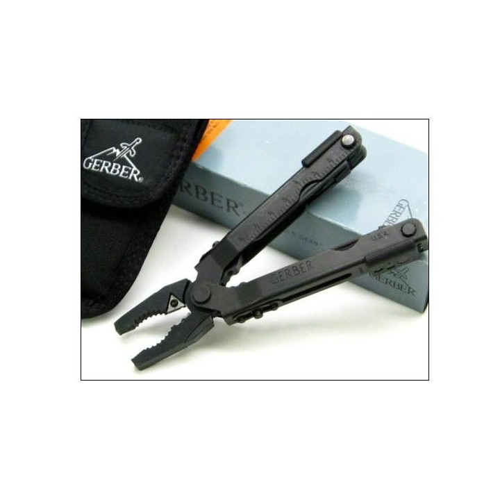 Pince Gerber Multi-Plier 600. Blunt Nose Black MULTI-TOOL 7520 Plier Gerber Made In USA G7520 - Livraison Gratuite