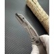 Couteau Zero Tolerance CPM-MagnaCut SW Manche Blue/Black CFiber & Titane IKBS Frame Lock USA ZT0545BLUCF - Livraison Gratuite