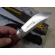 Couteau de Chasse Browning Skinner Manche Bois Lame Acier Inox Etui Nylon BR0487 - Livraison Gratuite