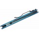Couteau Spyderco Tenacious Blue Titane Lame Acier 8Cr13MoV Framelock Clip SC122TIBLBKP - Livraison Gratuite