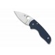 Couteau Spyderco Lil' Native Cobalt Blue Manche G10 Lame CPM-SPY27 Compression Lock Clip USA SC230GPCBL - Livraison Gratuite