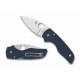 Couteau Spyderco Lil' Native Cobalt Blue Manche G10 Lame CPM-SPY27 Compression Lock Clip USA SC230GPCBL - Livraison Gratuite