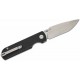 Couteau CJRB Cutlery Nova Black Manche G10 Lame Tanto Acier AR-RPM9 IKBS Liner Lock Clip J1937BK - Livraison Gratuite