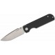 Couteau CJRB Cutlery Nova Black Manche G10 Lame Tanto Acier AR-RPM9 IKBS Liner Lock Clip J1937BK - Livraison Gratuite