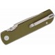 Couteau CJRB Cutlery Nova Green Manche G10 Lame Tanto Acier AR-RPM9 IKBS Liner Lock Clip J1937GN - Livraison Gratuite