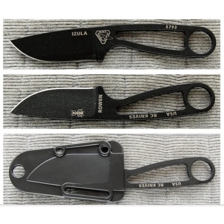 COUTEAU DE SURVIE RAT CUTLERY ESEE - RCIBK Rat Cutlery Izula with Kit. 6 RAT Cutlery 