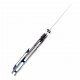 Couteau Kansept Rei Blue Manche Titane Lame Acier CPM-20CV Drop Point IKBS Framelock Clip K1061A3 - Livraison Gratuite
