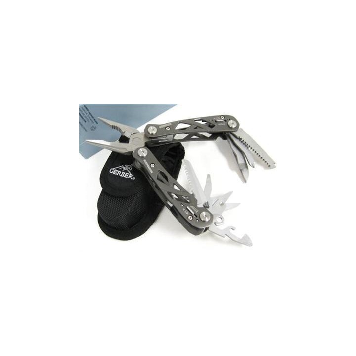 Pince Outils Gerber Suspension Multi-Tools Ciseaux, Couteau, Tournevis Etui Nylon G1471 - Livraison Gratuite
