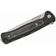 Couteau LionSteel Skinny Black Lame Acier CPM-Magnacut Black Manche Alu/Micarta IKBS Italy LSTSK01ABS - Livraison Gratuite
