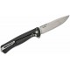 Couteau LionSteel Skinny Black Lame Acier CPM-Magnacut Black Manche Alu/Micarta IKBS Italy LSTSK01ABS - Livraison Gratuite