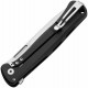 Couteau LionSteel Skinny Black Lame Acier CPM-Magnacut Black Manche Alu/Micarta IKBS Italy LSTSK01ABS - Livraison Gratuite