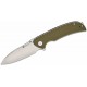 Couteau Sencut Borzam Od Green Manche G10 Lame Acier 9Cr18MoV Satin IKBS Linerlock Clip S230771 - Livraison Gratuite
