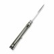 Couteau Sencut Borzam Od Green Manche G10 Lame Acier 9Cr18MoV Satin IKBS Linerlock Clip S230771 - Livraison Gratuite